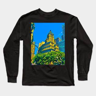 New York Architecture Long Sleeve T-Shirt